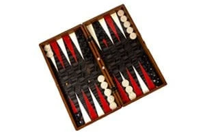 OMZ KS Games Master Classic Tavla Siyah Beyaz Kız Erkek Çocuk Oyuncak Eğitici Oyuncaklar - Resim 3