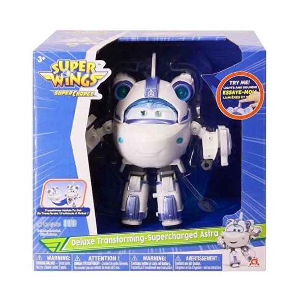 OMZ Harika Kanatlar Delux Dönüşen Sesli Ve Işıklı Astra Kız Erkek Çocuk Oyuncak Eğitici Oyuncaklar - 2
