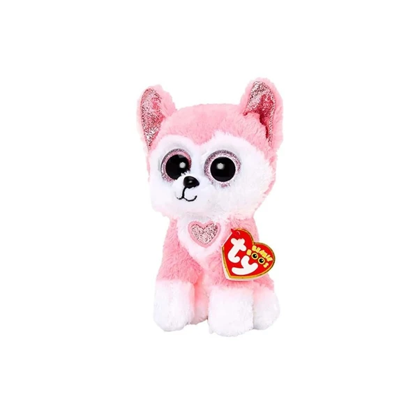 OMZ TY Beanie Hunk Husky Pink Reg Kız Erkek Çocuk Oyuncak Eğitici Oyuncaklar ürün görseli