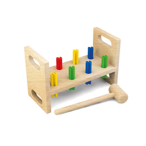 OMZ 5460 Redka Tak Çak Kız Erkek Çocuk Oyuncak Eğitici Oyuncaklar - 2