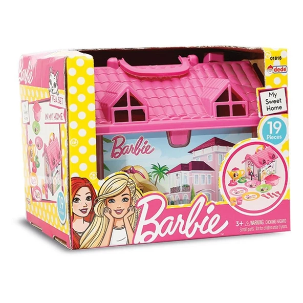 OMZ Barbie Ev Çay Set Kız Erkek Çocuk Oyuncak Eğitici Oyuncaklar - 2