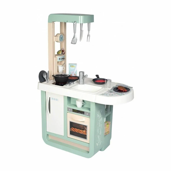OMZ 7600310914 Cherry Kitchen -Smoby Kız Erkek Çocuk Oyuncak Eğitici Oyuncaklar - Resim 3