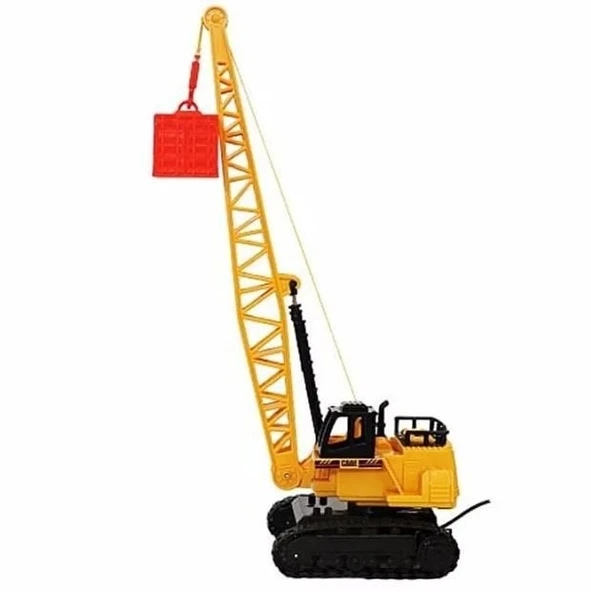 OMZ Kablo Kumandalı Paletli Vinç Kız Erkek Çocuk Oyuncak Eğitici Oyuncaklar - 3