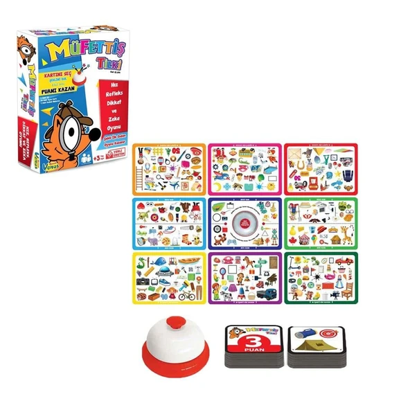 OMZ Müfettiş Tilki Oyunu Eğitici Kutu Oyunu Kız Erkek Çocuk Oyuncak Eğitici Oyuncaklar