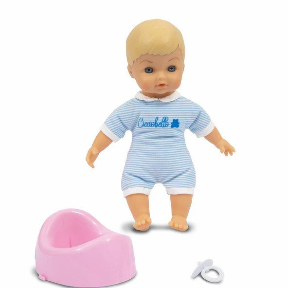 OMZ CCBA7000 Cicciobello 24cm Yumuş Bebek Tuvalet Zamanı +3 yaş Kız Erkek Çocuk Oyuncak Eğitici Oyuncakl - 2