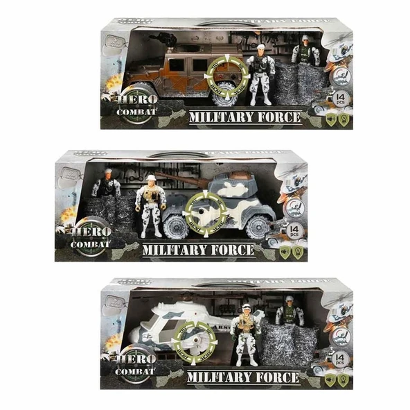 OMZ Sesli Ve Işıklı Kar Temalı Askeri Araçlar Oyun Seti -1adet fiyatıdır Kız Erkek Çocuk Oyuncak Eğitici