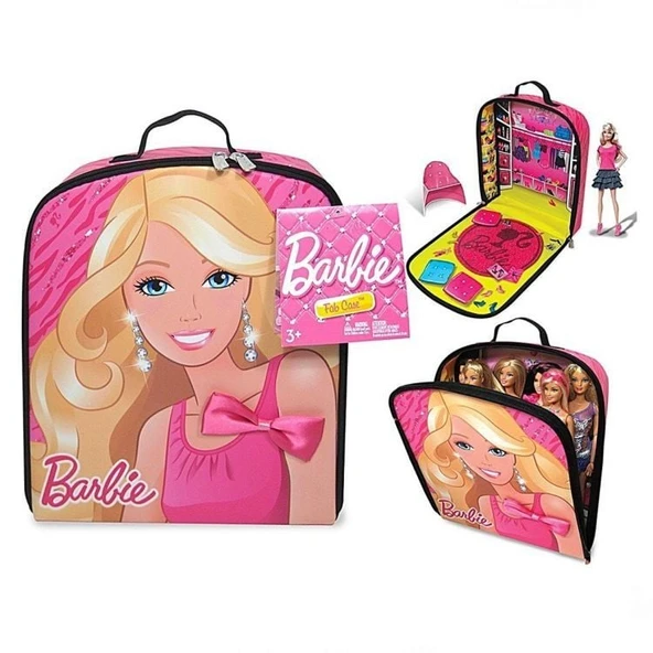 OMZ Barbie Oyun ve Bebek Çantası Kız Erkek Çocuk Oyuncak Eğitici Oyuncaklar ürün görseli 1