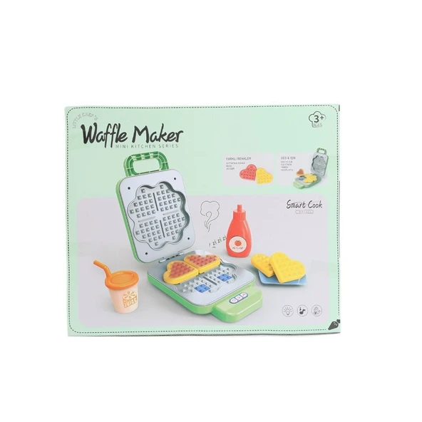 OMZ LD-662A Waffle Makinesi **OYUNCAK** Kız Erkek Çocuk Oyuncak Eğitici Oyuncaklar - Resim 2