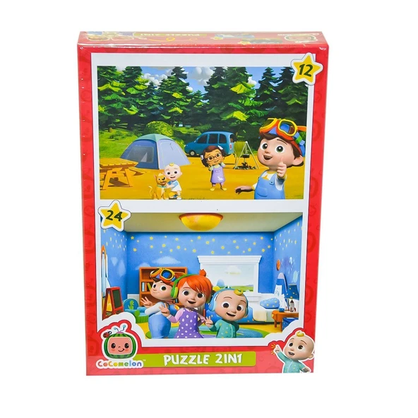 OMZ CO7777 Cocomelon 2in1 12-24 - Laço Kids - Utku Oyuncak Kız Erkek Çocuk Oyuncak Eğitici Oyuncaklar