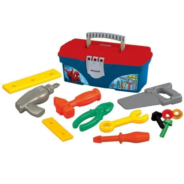 OMZ Dede Örümcek Adam Alet Çantası Kız Erkek Çocuk Oyuncak Eğitici Oyuncaklar ürün görseli