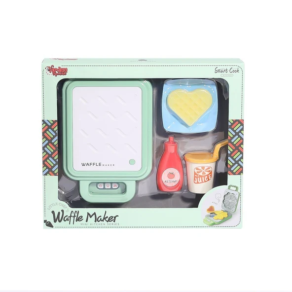 OMZ LD-662A Waffle Makinesi **OYUNCAK** Kız Erkek Çocuk Oyuncak Eğitici Oyuncaklar ürün görseli 1