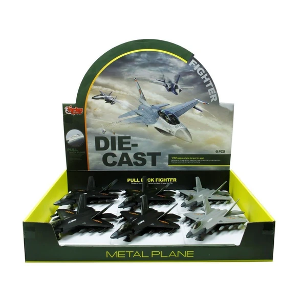 OMZ HW777-23 Çek Bırak J-31 Gyrfalcon Savaş Uçağı -1adet stokta olan gönderilir Kız Erkek Çocuk Oyuncak ürün görseli 1