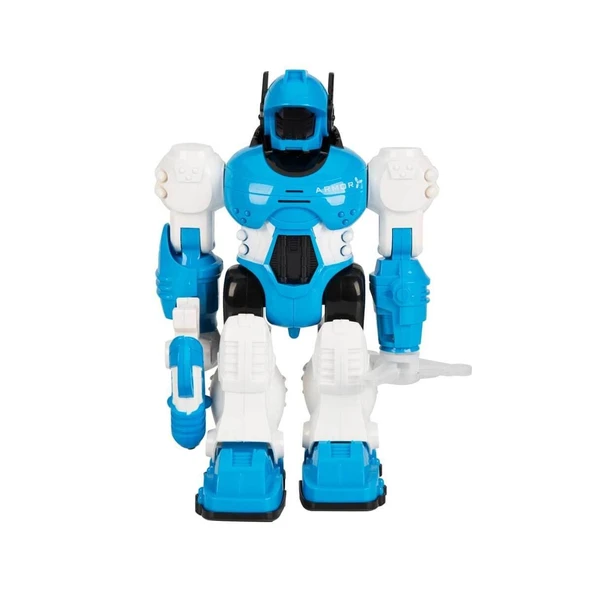 OMZ Sunman Storm Brave Sesli ve Işıklı Robot 25cm Kız Erkek Çocuk Oyuncak Eğitici Oyuncaklar ürün görseli 1