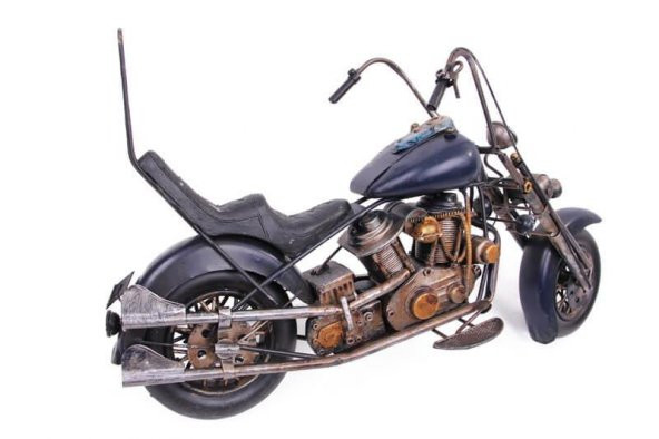 Metal Motosiklet Biblo Dekoratif Hediyelik - 2