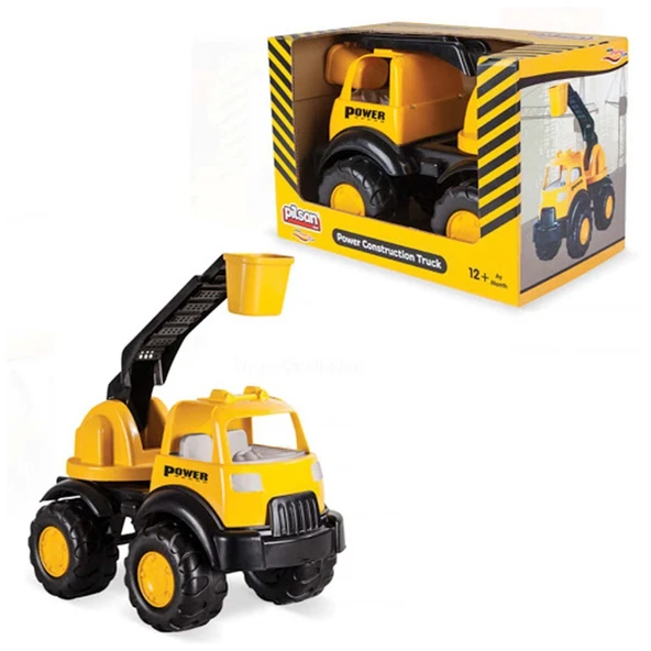 OMZ Power İş Kamyonu Kız Erkek Çocuk Oyuncak Eğitici Oyuncaklar - Resim 2