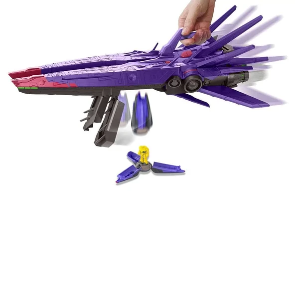 OMZ Disney Pixar Lightyear Zurg XL Ana Savaş Uçağı HHM23 Kız Erkek Çocuk Oyuncak Eğitici Oyuncaklar - Resim 3