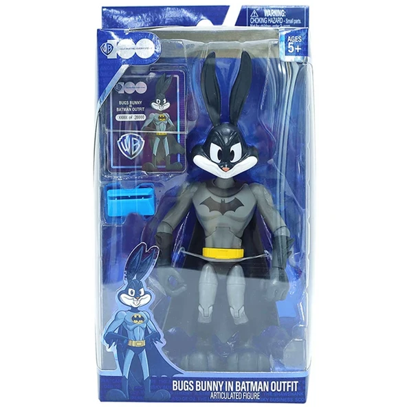 OMZ WB100 Warner Bros 100. Yıl Bugs Bunny Figürü WAW02000 Kız Erkek Çocuk Oyuncak Eğitici Oyuncaklar - Resim 2