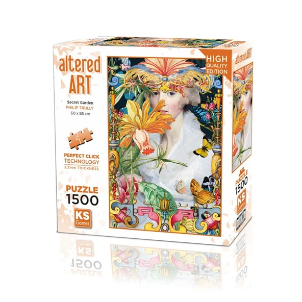 OMZ 22028 Secret Garden 1500 Parça Puzzle Kız Erkek Çocuk Oyuncak Eğitici Oyuncaklar ürün görseli 1