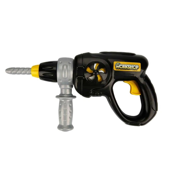 OMZ 4606 Zapp Toys My Workshop Matkaplı Tamir Seti 9 Parça Kız Erkek Çocuk Oyuncak Eğitici Oyuncaklar - Resim 3