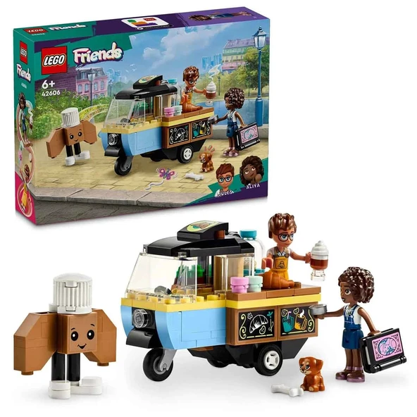 OMZ LEGO Friends Mobil Pastane 42606 Kız Erkek Çocuk Oyuncak Eğitici Oyuncaklar ürün görseli