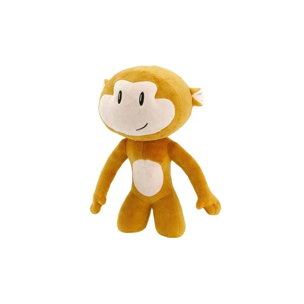 OMZ PEPE 20344 Maymuş 30cm Soft Velboa Figür Kız Erkek Çocuk Oyuncak Eğitici Oyuncaklar ürün görseli 1