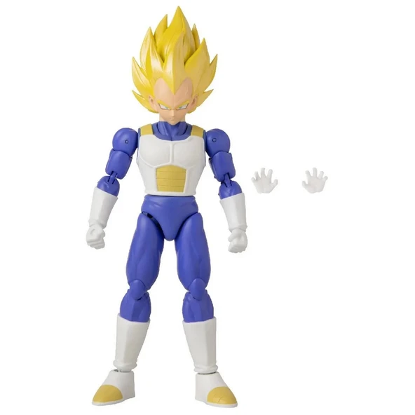 OMZ Bandai Dragon Ball Super Saiyan Vegeta Poz Verilebilir Figür 16cm Kız Erkek Çocuk Oyuncak Eğitici Oy - Resim 3