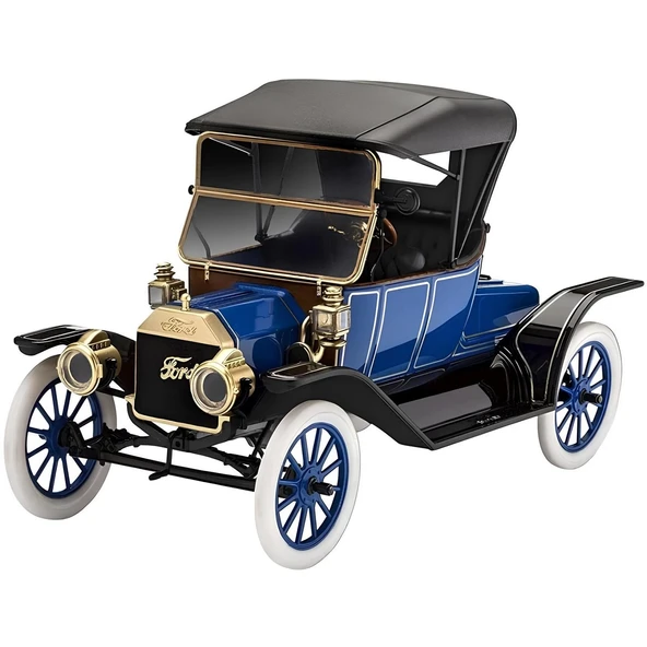 OMZ Revell 1913 Ford Model T Roadster Kız Erkek Çocuk Oyuncak Eğitici Oyuncaklar ürün görseli 1