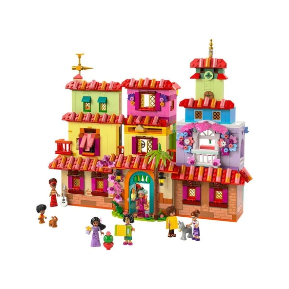 OMZ 43245 Lego Disney Encanto Sihirli Madrigal Evi 1560 parça +7 yaş Kız Erkek Çocuk Oyuncak Eğitici Oyu - Resim 2