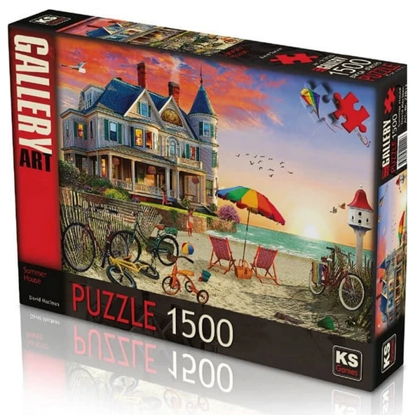 OMZ KS Games Summer House Puzzle 1500 Parça 22044 Kız Erkek Çocuk Oyuncak Eğitici Oyuncaklar ürün görseli