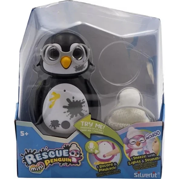 OMZ Silverlit Rescue Mini Penguen 88640 Kız Erkek Çocuk Oyuncak Eğitici Oyuncaklar ürün görseli 1