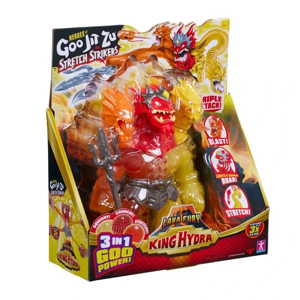 OMZ GJT56000 GooJitSu Stretch Strikes King Hydra 42948 Kız Erkek Çocuk Oyuncak Eğitici Oyuncaklar ürün görseli