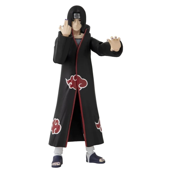 OMZ Bandai Itachi Poz Verilebilir Figür 36904 Kız Erkek Çocuk Oyuncak Eğitici Oyuncaklar - Resim 2
