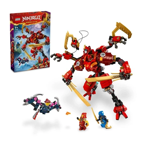 OMZ 71812 Lego Ninjago Kai\'nin Ninja Tırmanma Robotu 623 parça +9 yaş Kız Erkek Çocuk Oyuncak Eğitici O ürün görseli