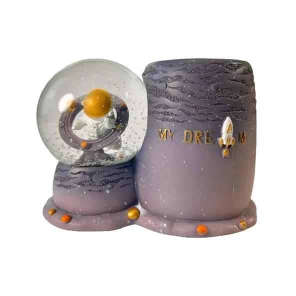 OMZ Kar Küresi Kalemlik LLM-HDY0125 Kız Erkek Çocuk Oyuncak Eğitici Oyuncaklar ürün görseli 1