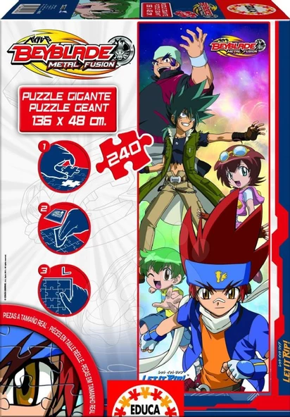 Educa 240 Parça Beyblade Dev Puzzle (Maxi Puzzle)