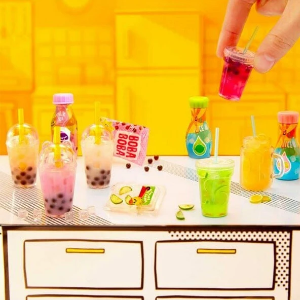 OMZ 591405 Miniverse Cafe Serisi Sürpriz Paket Side Kick - IDS591405 Kız Erkek Çocuk Oyuncak Eğitici Oyu - Resim 2