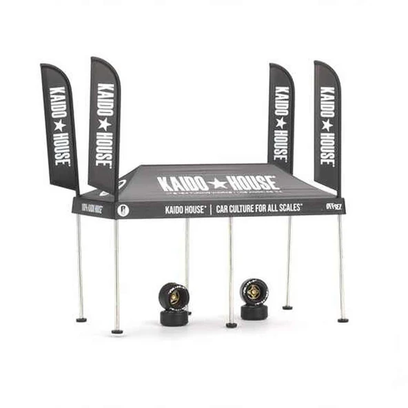 OMZ Mini GT 1:64 Kaido House Tent V1 Kız Erkek Çocuk Oyuncak Eğitici Oyuncaklar ürün görseli 1