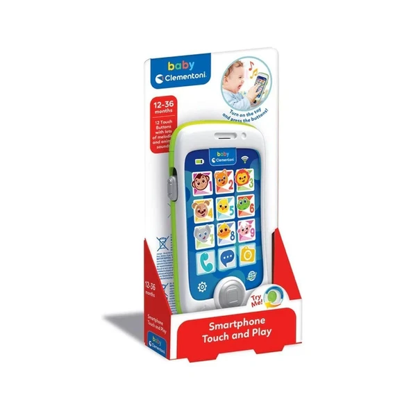 OMZ 17911 Baby Clementoni - Akıllı Telefon Kız Erkek Çocuk Oyuncak Eğitici Oyuncaklar ürün görseli 1