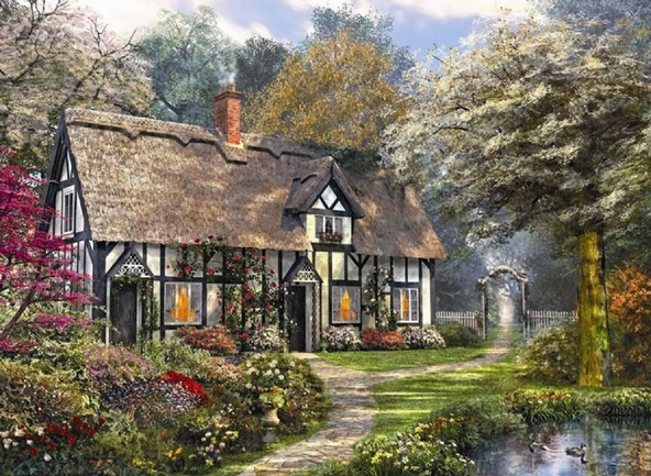 Anatolian 1000 Parça Bahçesi Renkleri Puzzle ürün görseli