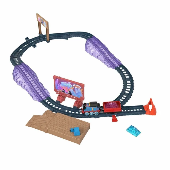 OMZ Fisher Price Thomas ve Arkadaşları Tren Seti HGY82 Kız Erkek Çocuk Oyuncak Eğitici Oyuncaklar - Resim 2