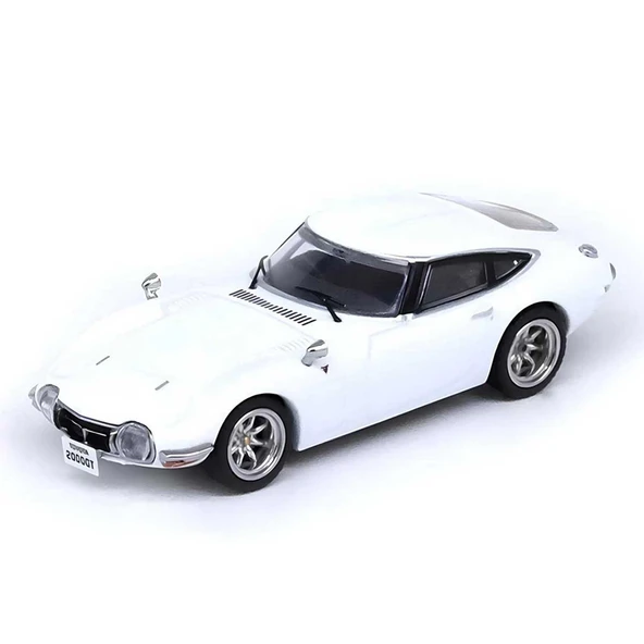 OMZ Inno 1:64 Toyota 2000GT MF10 White Kız Erkek Çocuk Oyuncak Eğitici Oyuncaklar ürün görseli 1