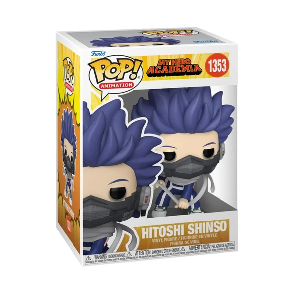 OMZ Funko POP Figür Animation My Hero Academia Hitoshi Shinso Kız Erkek Çocuk Oyuncak Eğitici Oyuncaklar - Resim 2