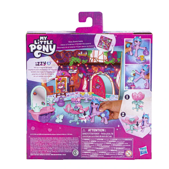 OMZ F6112 My Little Pony Izzy Moonbow Unicorn Çay Partisi Kız Erkek Çocuk Oyuncak Eğitici Oyuncaklar - 2