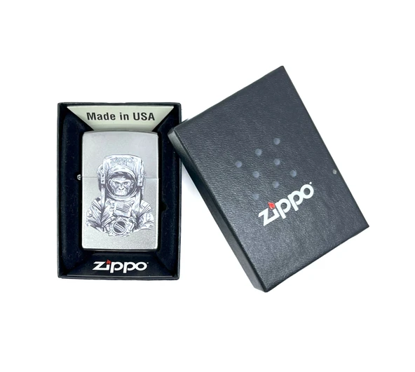 Zippo Astronaut Monkey Dizayn Çakmak - Resim 4