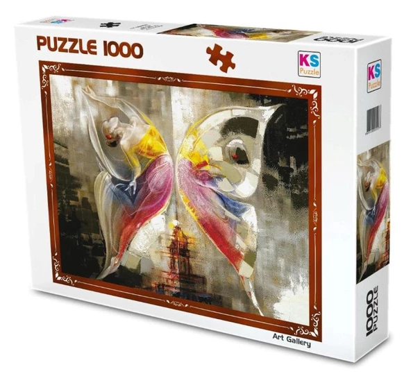 Ks Games 1000 Parça Puzzle Kelebek Etkisi - 2