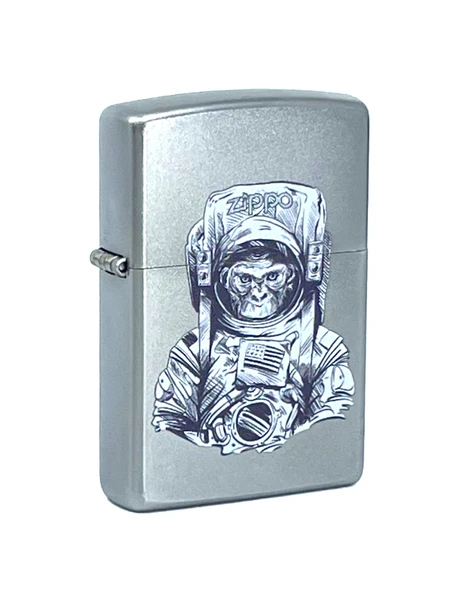 Zippo Astronaut Monkey Dizayn Çakmak - Resim 2