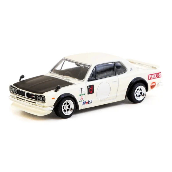 OMZ Tarmac Works 1/64 Skyline HT 2000GT-R White Kız Erkek Çocuk Oyuncak Eğitici Oyuncaklar ürün görseli 1