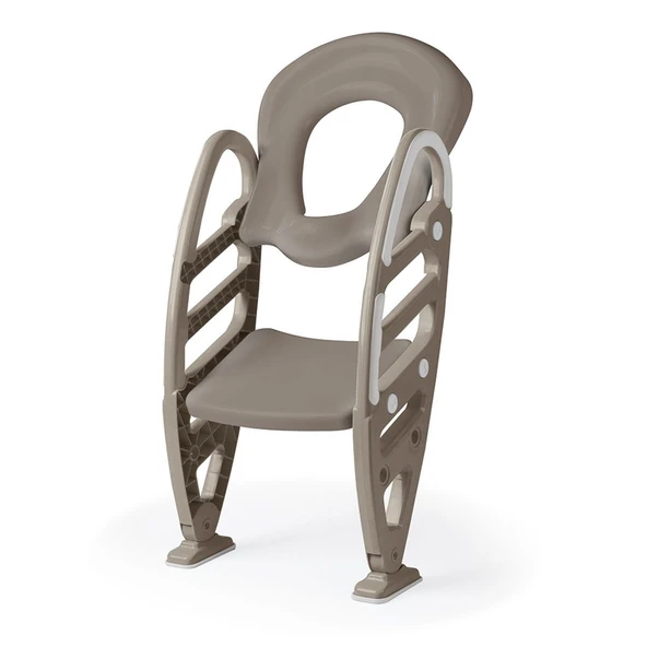 OMZ 7243 Merdiven Klozet Adaptörü Stone Gri Kız Erkek Çocuk Oyuncak Eğitici Oyuncaklar - Resim 3
