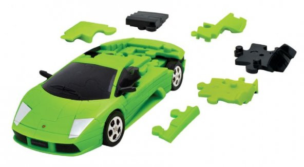 Lamborghini Murcielago - Yeşil *** (64 Parça) - 2