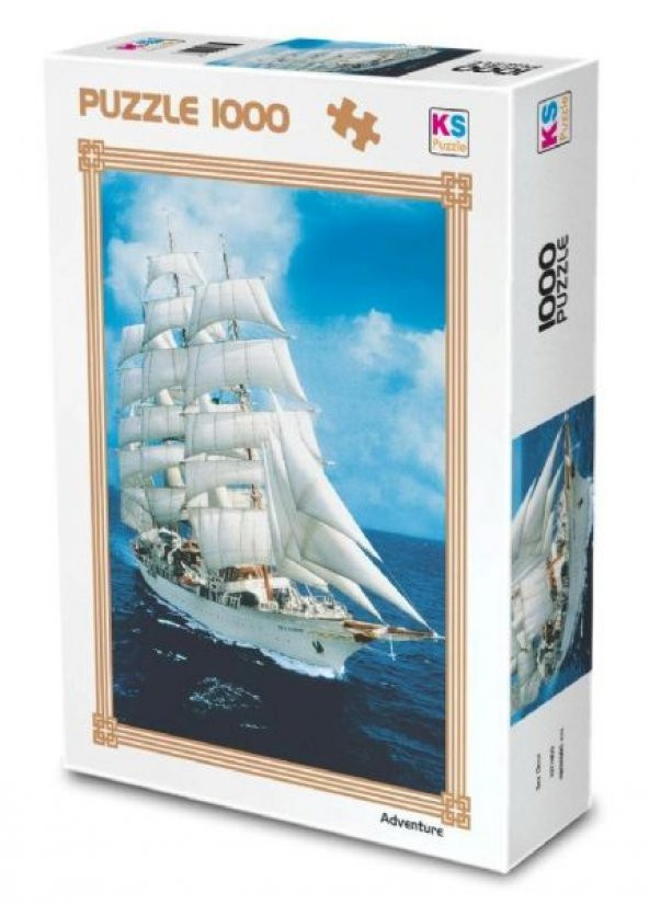 KS Games 1000 Parça Puzzle Sea Cloud - 2